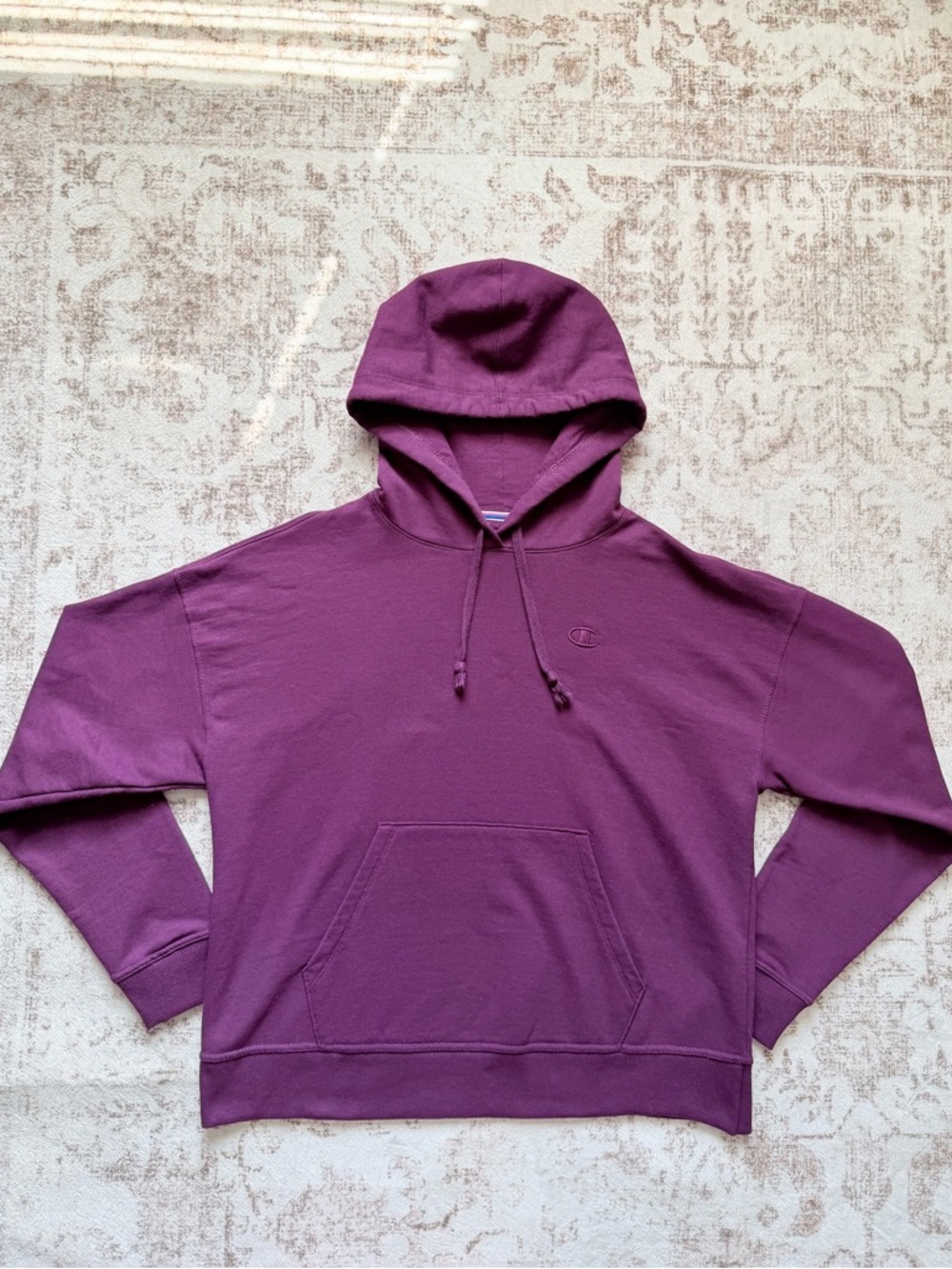 Champion Purple Pullover Hoodie